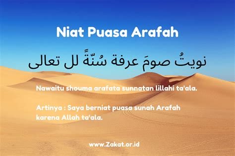 Niat Puasa Sunnah Idul Adha Hari Pertama Beribadah Yo