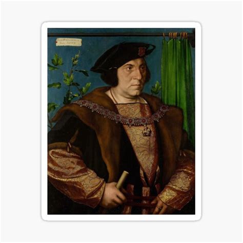 Portrait Of Sir Henry Guildford Hans Holbein Sticker By Themasters