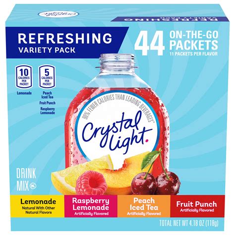 Crystal Light Drink Mix Variety Pack - Shop Mixes & flavor enhancers at ...