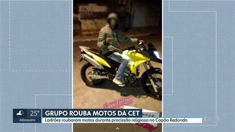 Vídeo Duas Motos Da Cet São Roubadas Durante Um Evento Religioso No