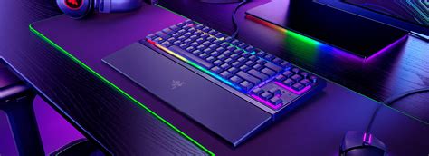 Bàn phím gaming có dây Razer Ornata V3 Tenkeyless Led RGB RZ03 04880100