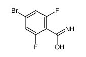 4 溴 2 6 二氟苯甲酰胺 分子量 结构式 性质 CAS号840481 49 4 化源网