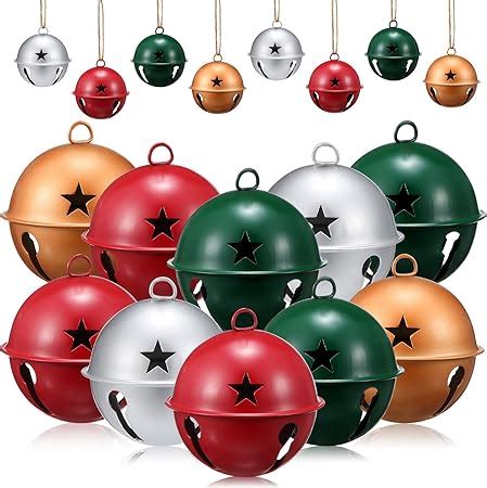 Amazon Zubebe Inch Christmas Bells Large Big Size Christmas