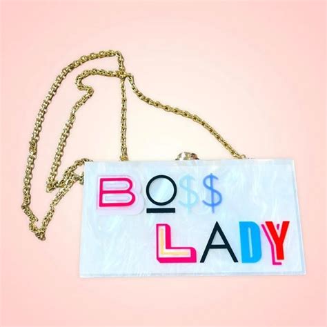 Sophia Webster Boss Lady Acrylic Clutch Purse Acrylic Clutch Sophia