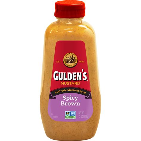 Guldens Spicy Brown Mustard Shop Mustard At H E B