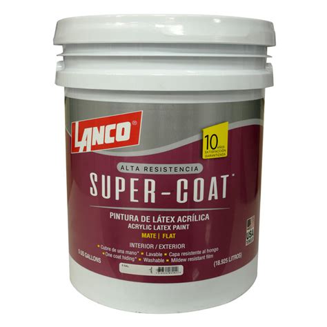 Lanco Pintura Base Super Coat Accent 5 Galones — Rodelag Panamá