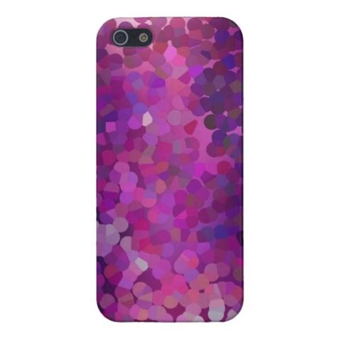 Purple Sparkling Glitter Design Iphone 5 Cover Purple Iphone Case