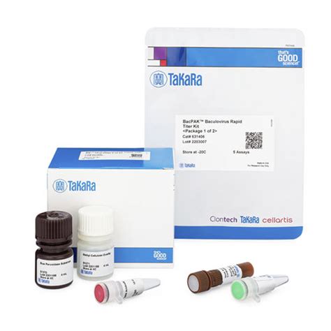 Kit De Prueba Para Infecciones BacPAK TAKARA Para Virus De