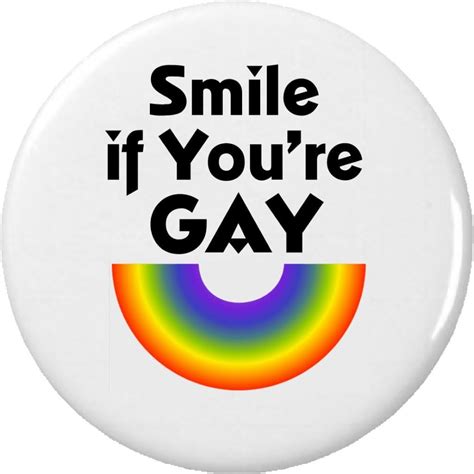 Amazon Smile If You Re Gay Large Magnet Rainbow Pride Lgbt Home Kitchen
