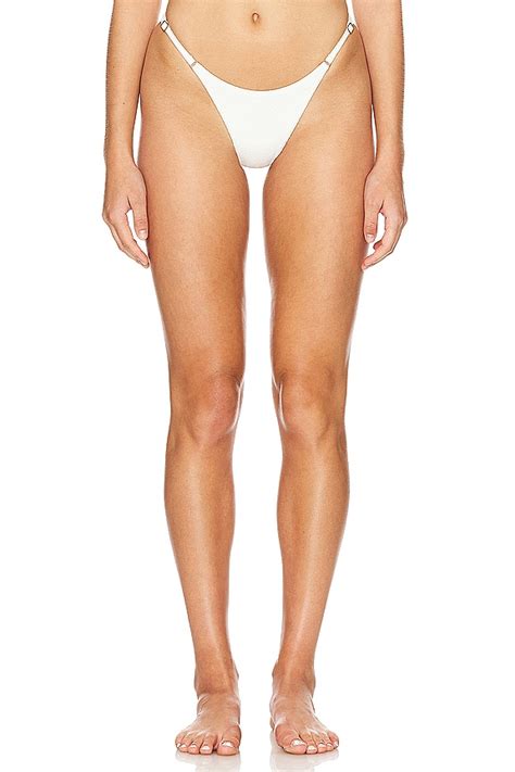 Vix Swimwear Firenze Rafa Bikini Bottom In White REVOLVE