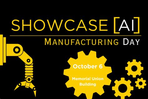 Showcase [ai] Manufacturing Day Michigan Tech Events Calendar