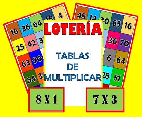 Juego Loter A De Las Tablas De Multiplicar