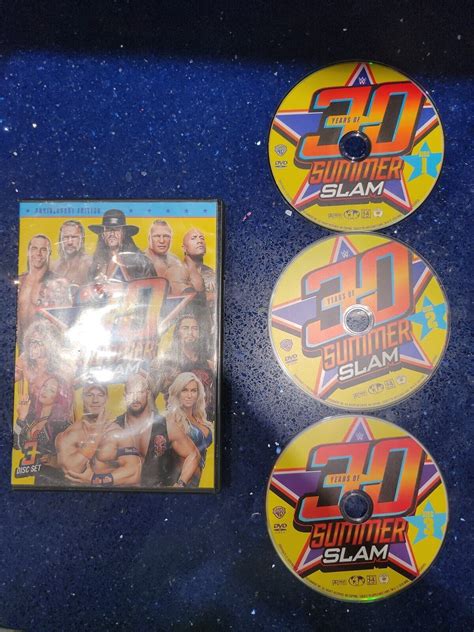 Wwe Years Of Summerslam Dvd For Sale Online Ebay