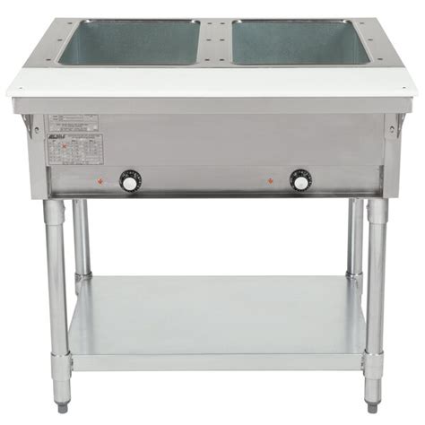 Eagle Group DHT Open Well Two Pan Electric Hot Food Table V