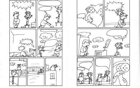 school project  comic strip  sketchbookbobby  deviantart