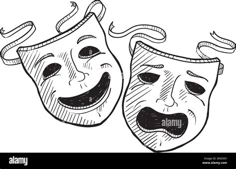 Dibujos De Mascaras De Teatro MÁSCARAS Entrelienzos