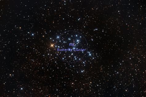 M Open Cluster In Scorpius