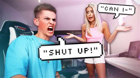 Being Mean To My Girlfriend For 24 Hours Prank Youtube