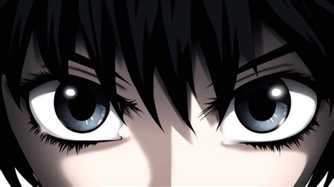 Premium Photo | Anime Face with Scary Eyes Looking Poster