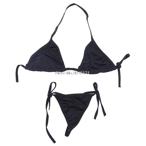 Aliexpress Buy Set Sexy Women Micro Thong Babydoll Underwear Bra G String Bikini