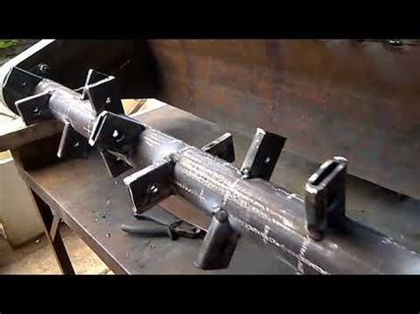Крепление ножей для самодельной почвофрезы (Часть 2) - YouTube | Ножи ...