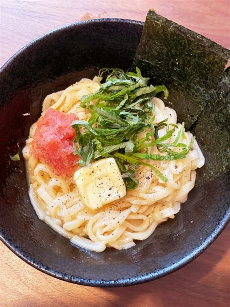 簡単明太子釜玉バターうどん By はせがわだいき 【クックパッド】 簡単おいしいみんなのレシピが355万品