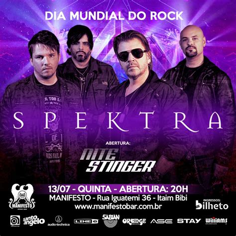 Manifesto Celebra O Dia Mundial Do Rock Com Grande Festa E Show Das