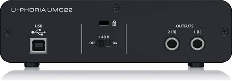 Behringer U-Phoria Umc22 Usb Audio Interface Buy, Best Price in UAE ...