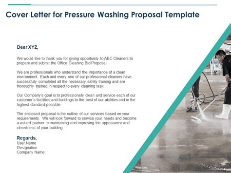 Pressure Washing Proposal Template Powerpoint Presentation Slides