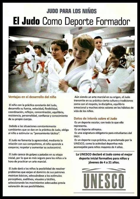 Escuela De Judo El Judo Declarado Por La Unesco Como Mejor Deporte