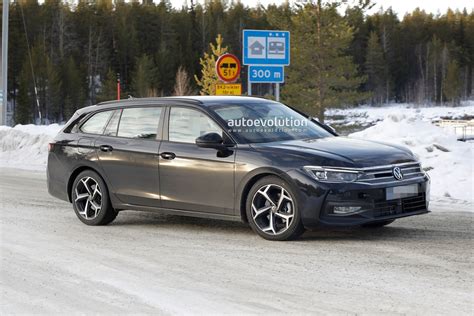 2024 Volkswagen Passat Spied Yet Again Is Definitely Longer Than Current Model Autoevolution