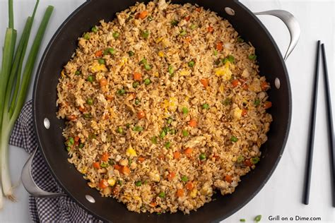 Ground Chicken Fried Rice Grillonadime