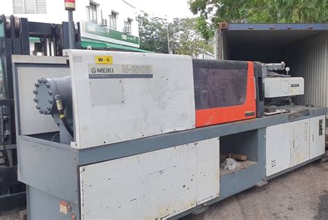 Mild Steel Meiki 150 Ton Injection Molding Machine ID 23100099012