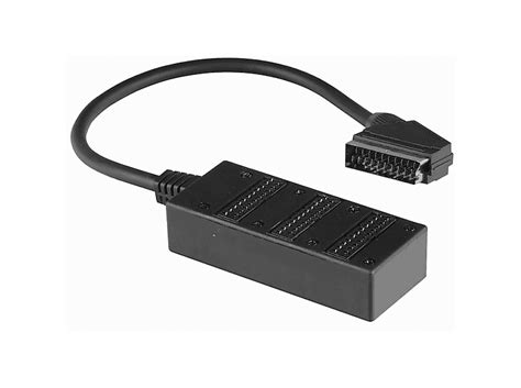 HAMA HAMA Abzweigdose Scart 3 Stk. Scart-Eingänge Scart-Anschluss ...