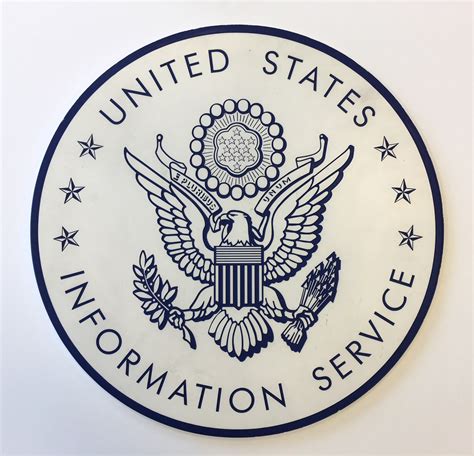 United States Information Service Seal The National Museum Of