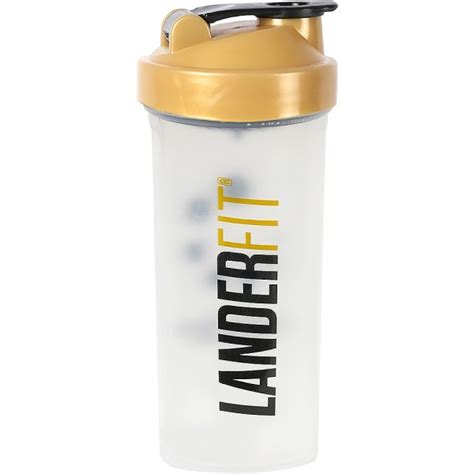 Compr Botella Shaker Landerfit Transparente Ml Envios A Todo El