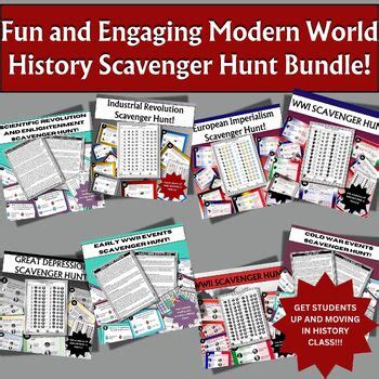 World History Scavenger Hunt
