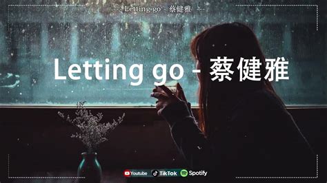 一小時循環 蔡健雅 Letting Go『i M Letting Go 我终于舍得为你放开手，因为爱你爱到我心痛。』【動態歌詞】♪🎵一小时纯享版🎵 Youtube