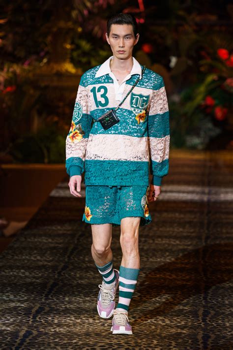 Dolce And Gabbana Spring 2020 Menswear Collection Vogue Trang Phục