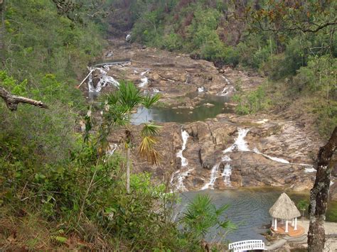 Five Sisters Falls, Mountain Pine Ridge, Belize. We went here in 2003 ...