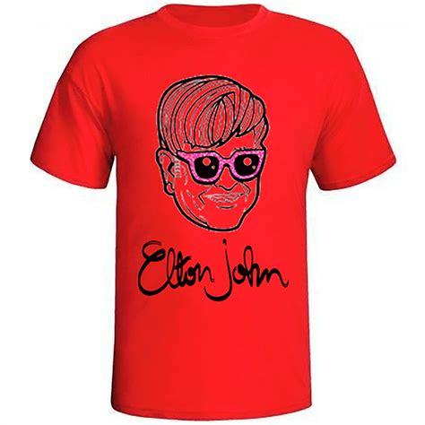 Camiseta Do Cantos Elton John Elo Produtos Especiais