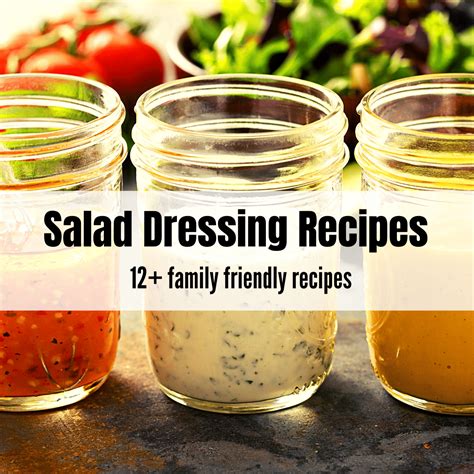 Salad Dressing Recipes - Vegetarian Mamma