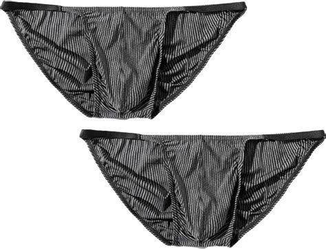 Summer Code Men S Sexy Briefs Elastic Ruched Back Bikini Underwear Pack At Amazon Mens Clothing