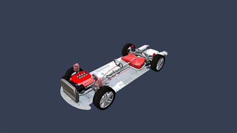 Traditional Car Chassis Download Free 3d Model By Michael Zhang Beyond Zht [b9a014b