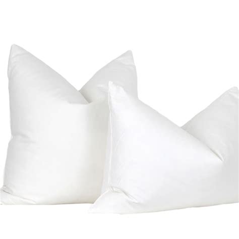 Down and Feather Pillow Inserts - Etsy