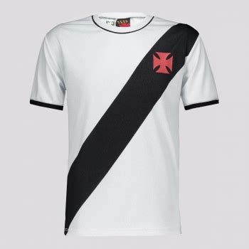 Camisa Vasco Caravel Branca Infantil Futfanatics