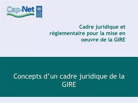 Ppt Cadre Juridique Et R Glementaire Pour La Mise En Oeuvre De La