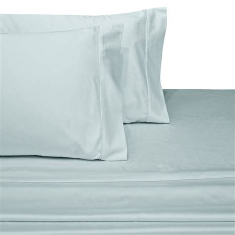 Luxury 100 Cotton 600 Thread Count Sheets Solid Olympic Queen Size Bed