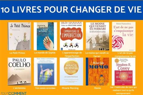 Livres Qui Vont Changer Votre Vie