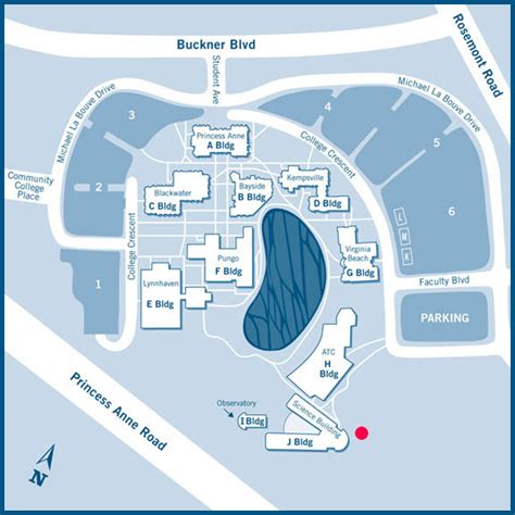 Tcc Ne Campus Map